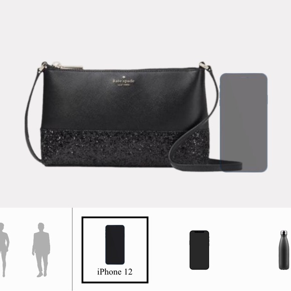 Kate Spade Greta Glitter crossbody *NWT - Picture 4 of 12
